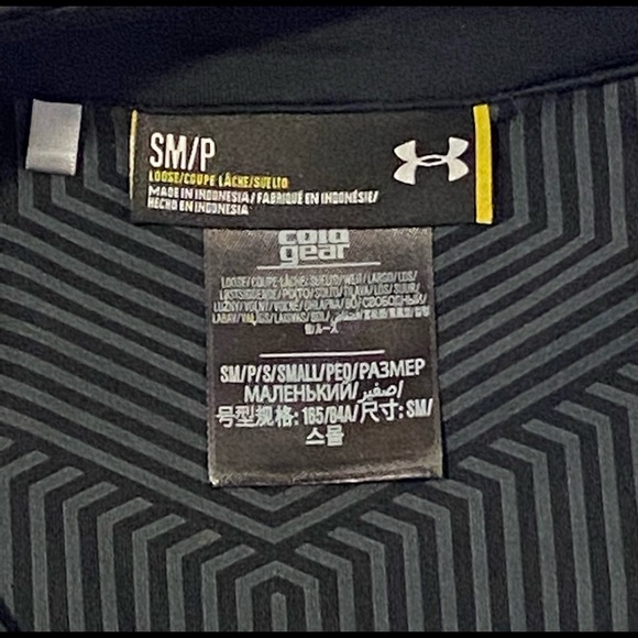 Men’s UNDER ARMOUR Infrared Cold Gear 1/4 Zip Sz S - Picture 7 of 8